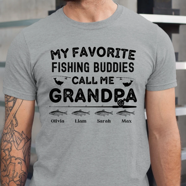 Call Me Vector Hd Images, My Fishing Buddy Calls Me Grandpa Tshirt